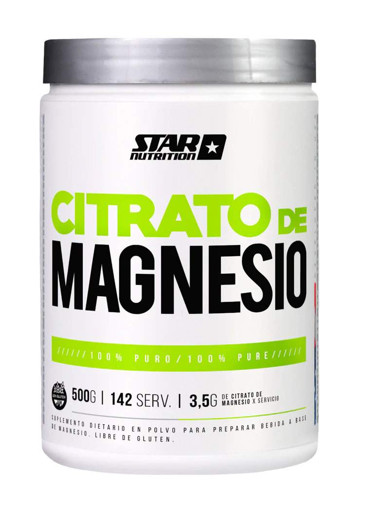 Citrato de magnesio Star nutrition 500g